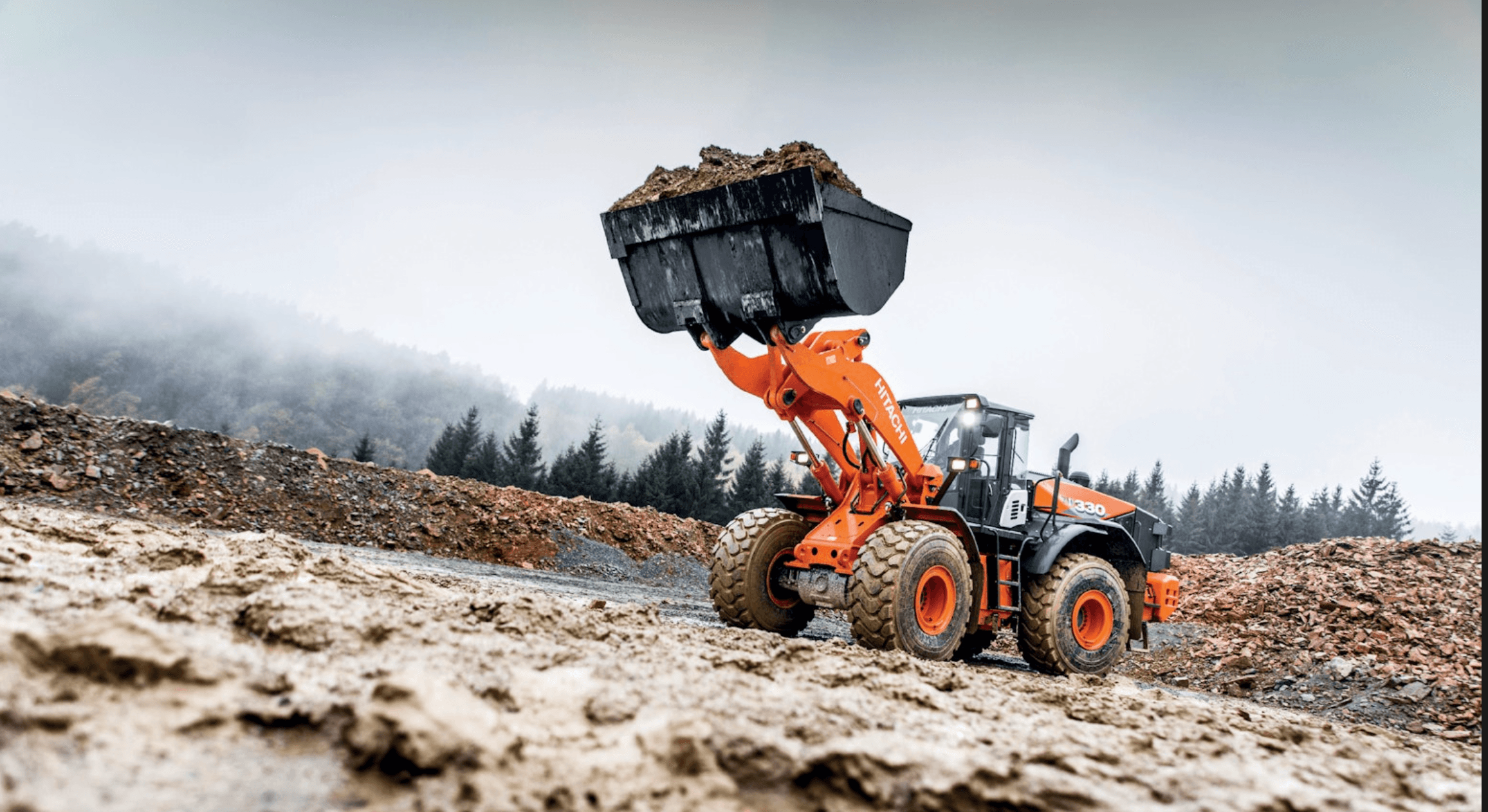 In the business of moving mountains.