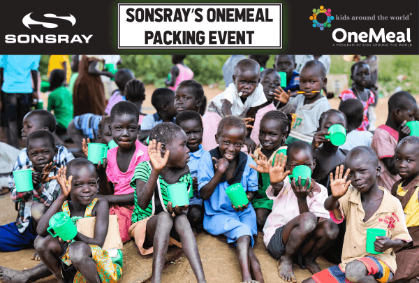 Sonsray Partners With OneMeal to Hand-Pack 43,200 Meals